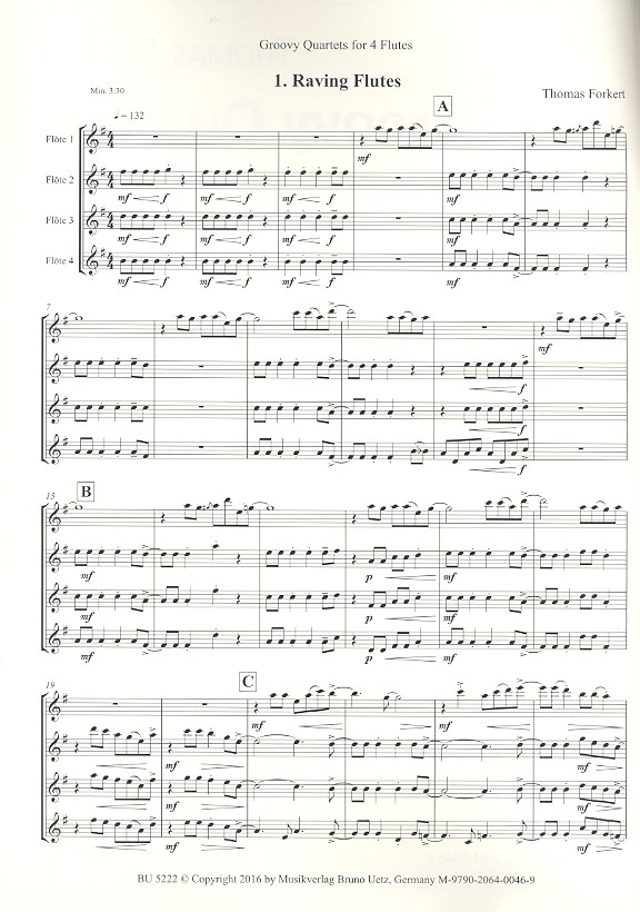  Thomas Forkert - Groovy Quartets