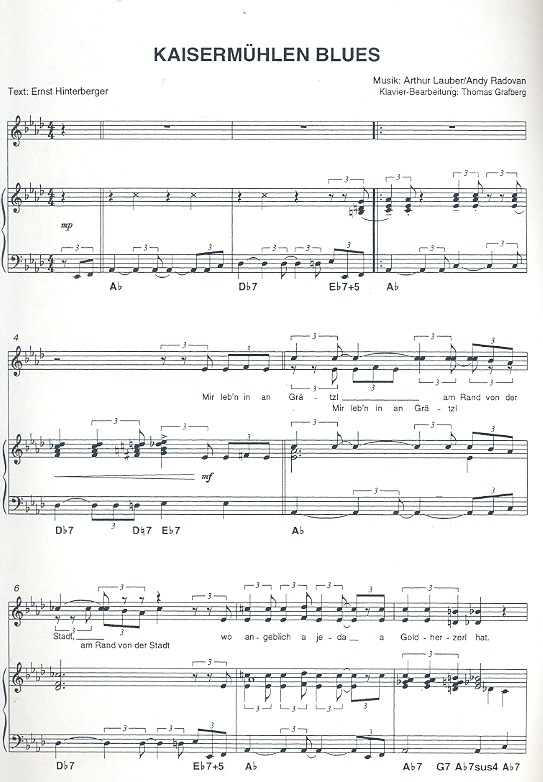 Arthur Lauber - Kaisermühlen-Blues