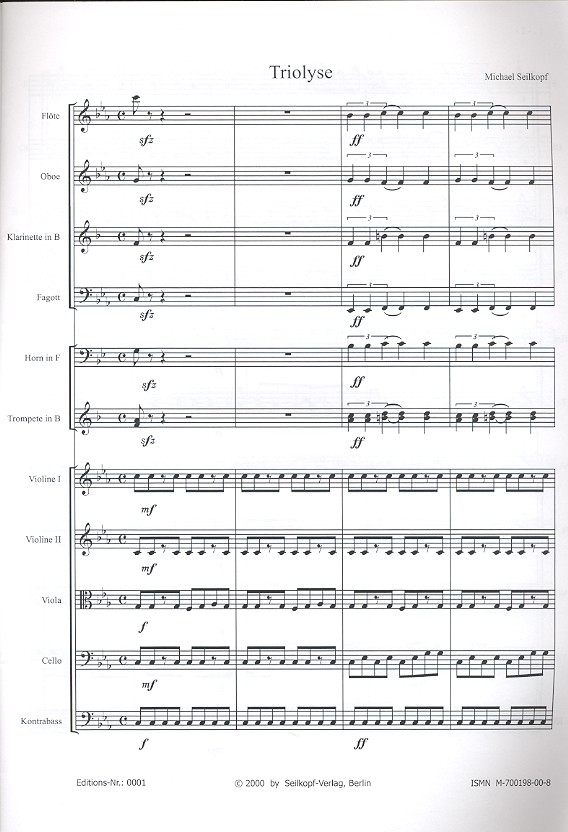 Michael Seilkopf - Triolyse für Orchester