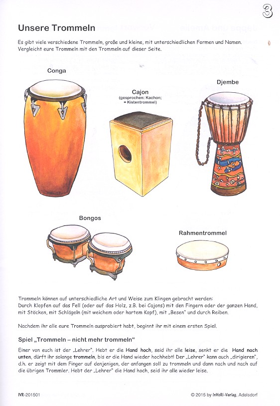  Richard Voss - Trommelkinder auf dem Weg zum Rhythmus Band 1
