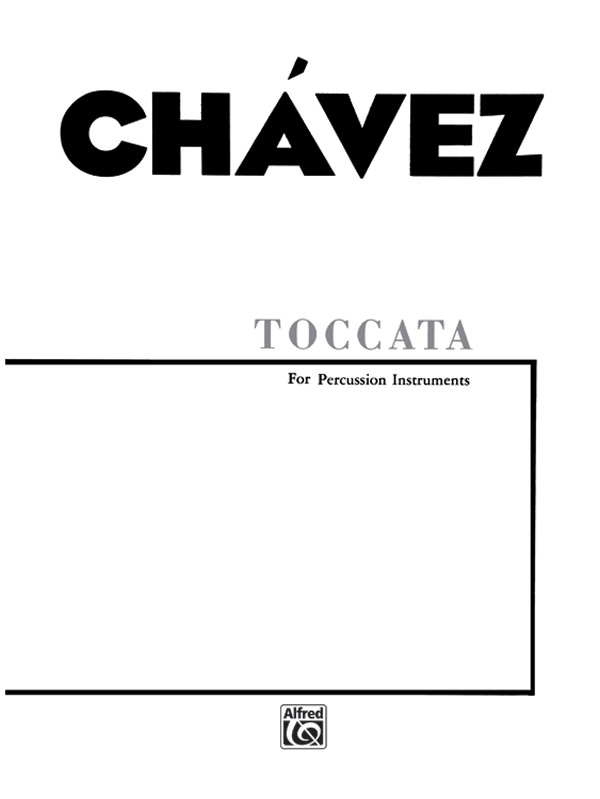 Toccata for percussion ensemble  score and parts  