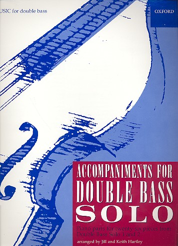 Piano Accompaniments &nbsp;&nbsp;for double bass solos vol.1 and 2&nbsp;&nbsp;