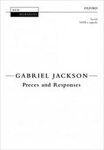Jackson, Gabriel&nbsp;&nbsp;Preces and Responses&nbsp;&nbsp;