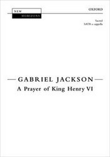 Jackson, Gabriel&nbsp;&nbsp;A Prayer of King Henry VI&nbsp;&nbsp;