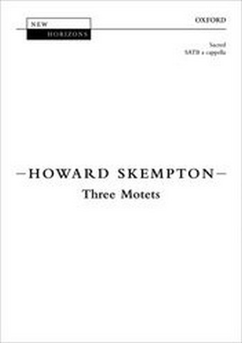 Skempton, Howard&nbsp;&nbsp;Three Motets&nbsp;&nbsp;