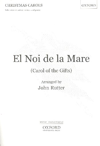 El noi de la mare&nbsp;&nbsp;for voice (unison chorus) and instruments&nbsp;&nbsp;vocal score (sp/en)