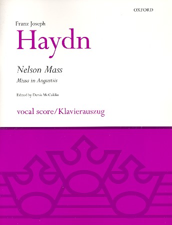 Nelson Mass&nbsp;&nbsp;for soloists, mixed chorus and orchestra&nbsp;&nbsp;vocal score