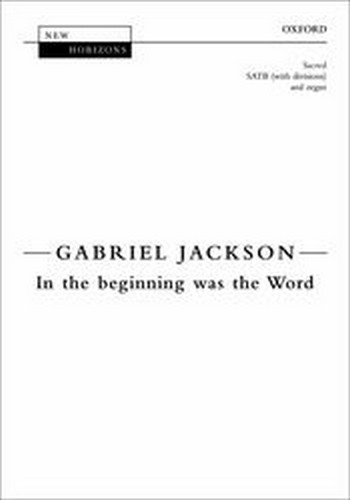 Jackson, Gabriel&nbsp;&nbsp;In the beginning was the Word&nbsp;&nbsp;