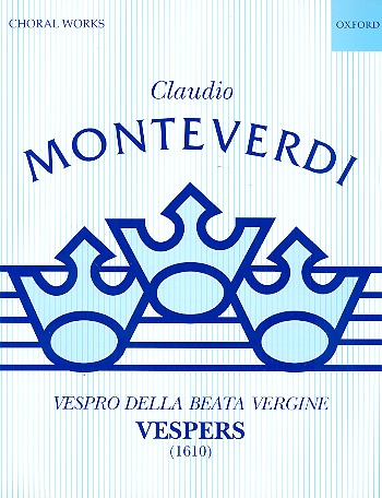 Vespro della Beata Vergine for soli, mixed chorus&nbsp;&nbsp;and orchestra&nbsp;&nbsp;score