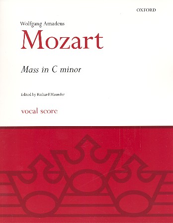 Mass in C Minor KV427&nbsp;&nbsp;for soloists, mixed chorus and orchestra&nbsp;&nbsp;vocal score