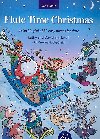 Flute Time Christmas (+CD) &nbsp;&nbsp;for 1-2 flutes (piano ad lib)&nbsp;&nbsp;score