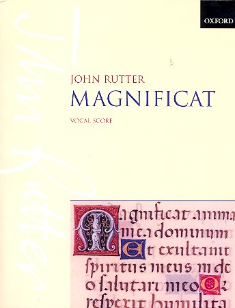 Magnificat  for soprano,  mixed chorus and orchestra (chamber ensemble)  vocal score