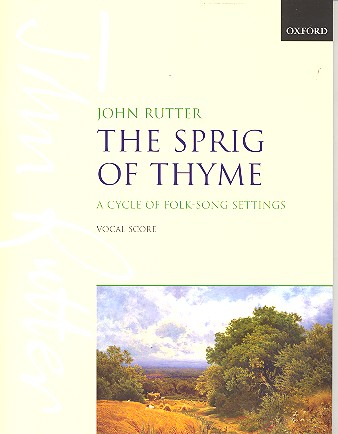 The Sprig of Thyme  for mixed chorus and piano  score