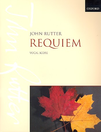 Requiem   for soprano solo, mixed chorus and small orchestra (organ)  vocal score