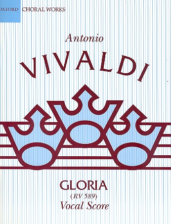 Gloria RV589 for mixed&nbsp;&nbsp;chorus and orchestra&nbsp;&nbsp;vocal score