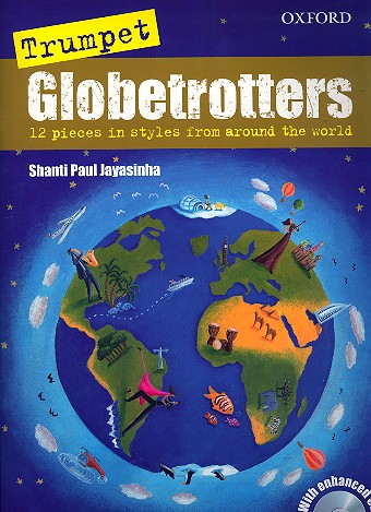 Trumpet Globetrotters (+MP3-CD)&nbsp;&nbsp;for 1-2 trumpets&nbsp;&nbsp;(with printable piano accompaniment)