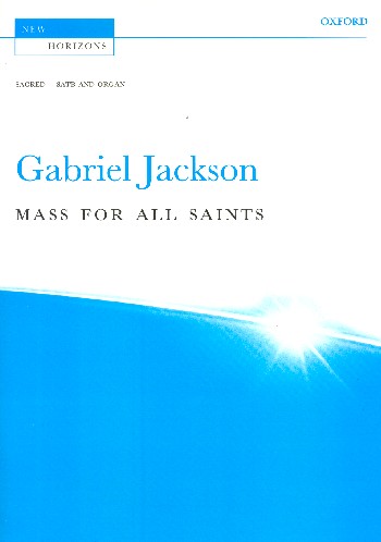 Mass for all Saints  for mixed chorus and organ  score