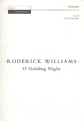 O guiding Night for mixed chorus and piano&nbsp;&nbsp;score&nbsp;&nbsp;