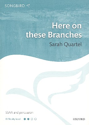 Here on these Branches for female chorus  and percussion  score