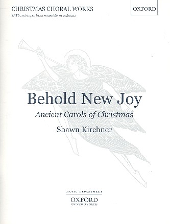 Behold new Joy for mixed chorus and  organ (Brass ensemble/orchestra)  vocal score