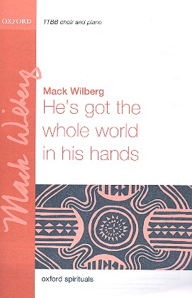 He's got the whole World in his Hands&nbsp;&nbsp;for male chorus and piano&nbsp;&nbsp;score