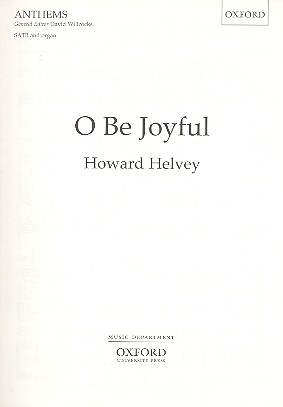 O be joyful for mixed chorus and organ&nbsp;&nbsp;score&nbsp;&nbsp;