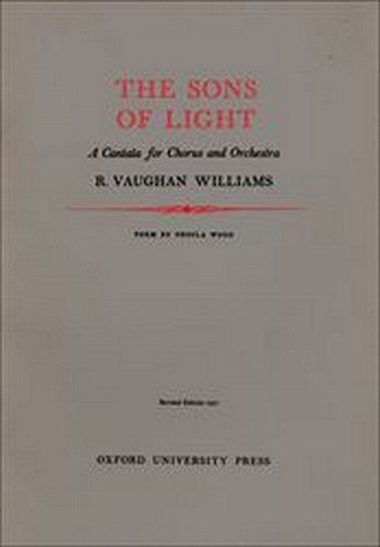 Vaughan Williams, Ralph&nbsp;&nbsp;The Sons of Light&nbsp;&nbsp;