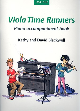 Viola Time Runners &nbsp;&nbsp; for viola and piano&nbsp;&nbsp;piano accompaniment book