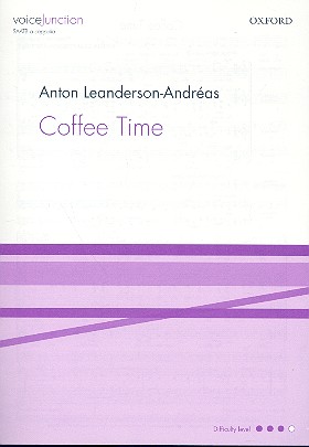 Coffee Time for mixed chorus a cappella&nbsp;&nbsp;score (en)&nbsp;&nbsp;