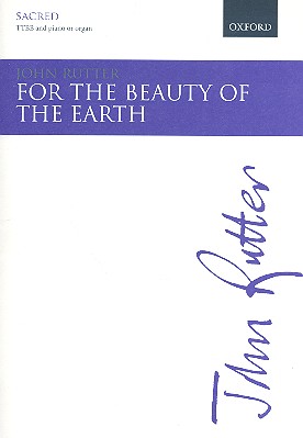 For the Beauty of the Earth  for male chorus and piano (organ)  score