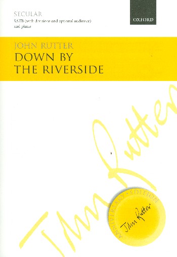 Down by the Riverside  for mixed chorus (SATB) and piano  score