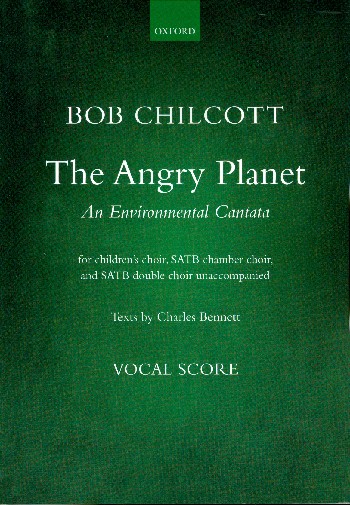 The angry Planet&nbsp;&nbsp;for 3 mixed chorusses and children's chorus a cappella&nbsp;&nbsp;score