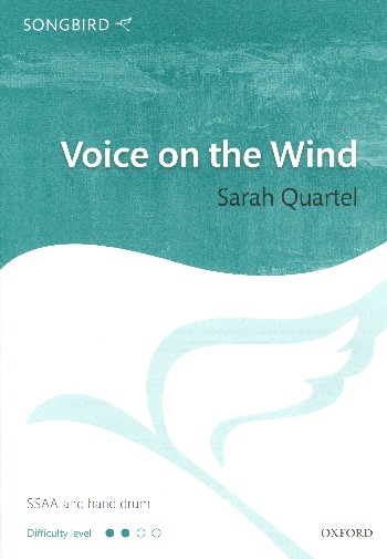 Voice on the Wind  for female chorus and hand drum  score