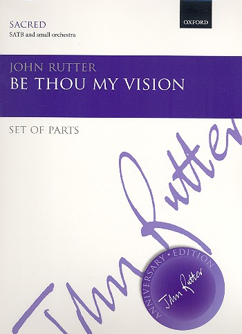 Be thou my Vision  for mixed chorus and small orchestra  instrumental parts (strings 4-4-3-2-1)