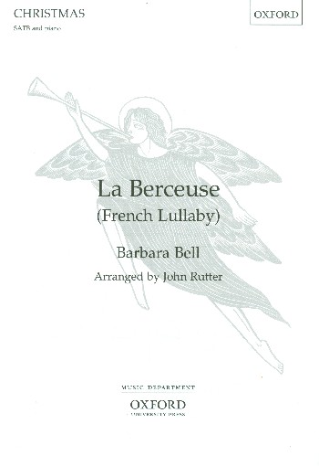 La berceuse&nbsp;&nbsp;for mixed chorus and piano&nbsp;&nbsp;score (frz)