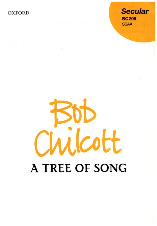 A Tree of Song  for femal chorus (SSAA) a cappella (piano only for rehearsal)  score