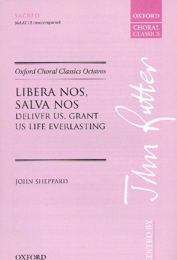 Libera nos salva nos&nbsp;&nbsp;for mixed chorus a cappella&nbsp;&nbsp;score (en/la)