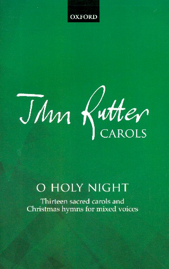 O Holy Night&nbsp;&nbsp;for mixed chorus (some with accompaniment)&nbsp;&nbsp;vocal score