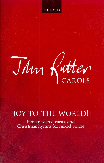 Joy to the World!&nbsp;&nbsp;for mixed chorus (some with accompaniment)&nbsp;&nbsp;vocal score