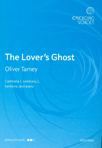 The Lover's Ghost&nbsp;&nbsp;for young male chorus (with cambiata voices) and piano&nbsp;&nbsp;score