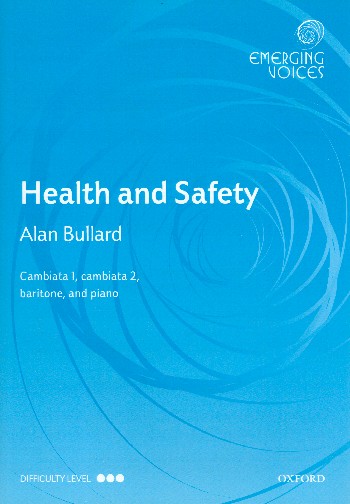 Health and Safety  for young male chorus (with cambiata voices) and piano  score