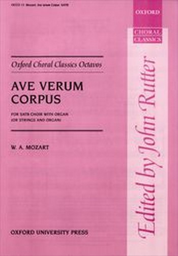 Mozart, Wolfgang Amadeus&nbsp;&nbsp;Ave verum corpus&nbsp;&nbsp;