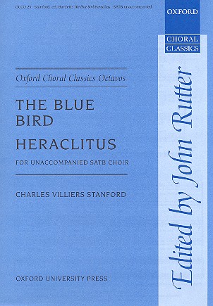 The blue Bird   and  Heraclitus&nbsp;&nbsp;for mixed chorus a cappella&nbsp;&nbsp;score