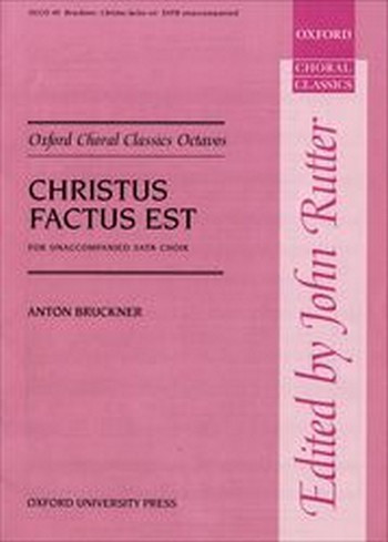 Bruckner, Anton&nbsp;&nbsp;Christus factus est&nbsp;&nbsp;