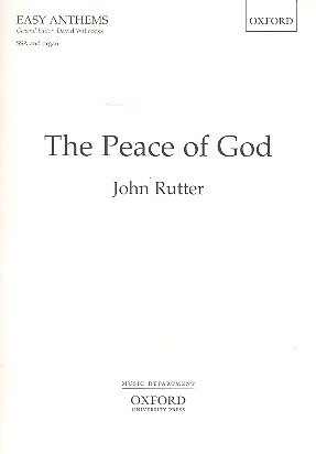 The Peace of God  for upper voices (SSA) and organ  score