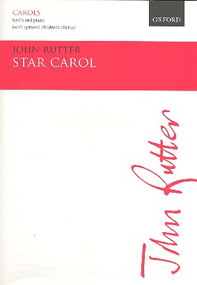 Star Carol  for mixed chorus and piano (children's chorus ad lib)  score