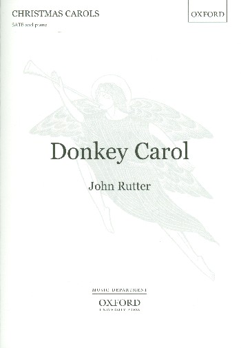 Donkey Carol  for mixed chorus and piano  score (en)