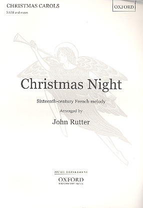 Christmas night for mixed  chorus and organ  score