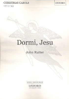 Dormi Jesu for mixed  chorus and organ  score (la/en)