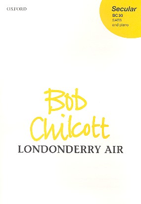 Londonderry Air for mixed chorus&nbsp;&nbsp;and piano,  score&nbsp;&nbsp;